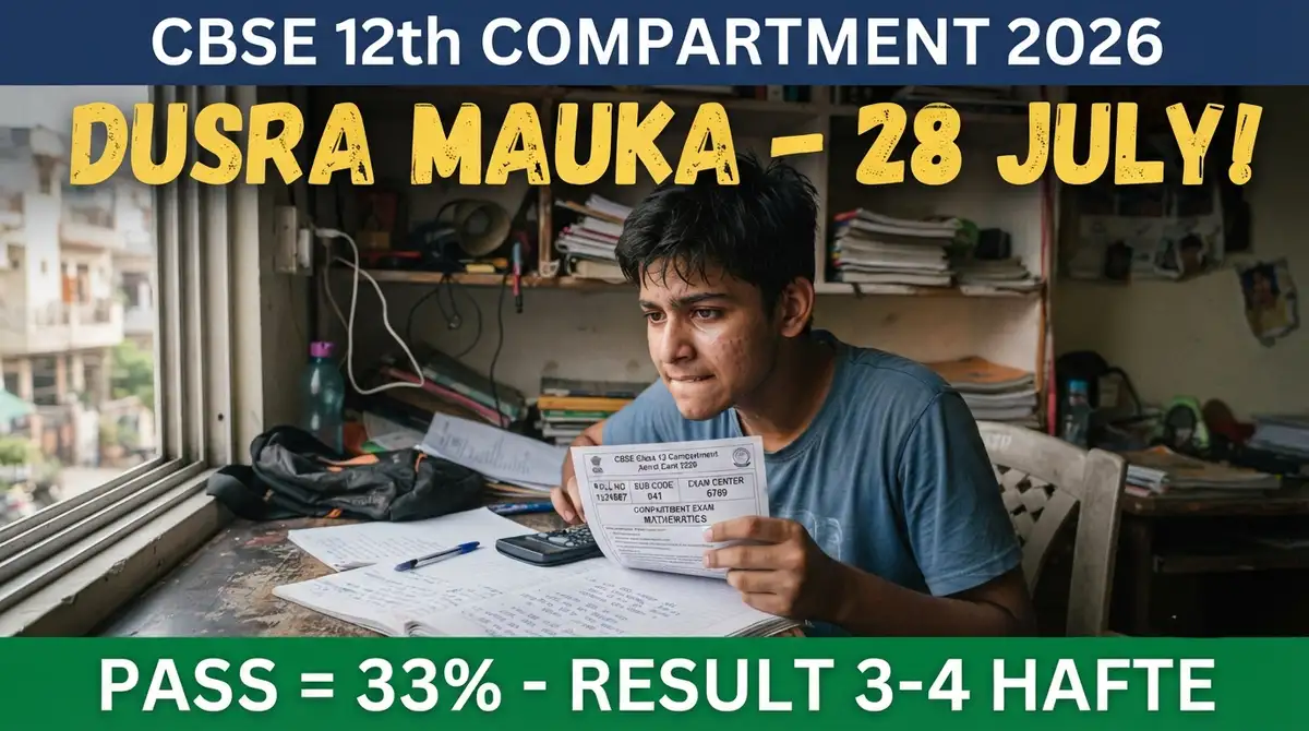 CBSE 12th Supplementary Answer Key 2026 - Exam 28 July, Key/Result Kab (Compartment) Tracker
