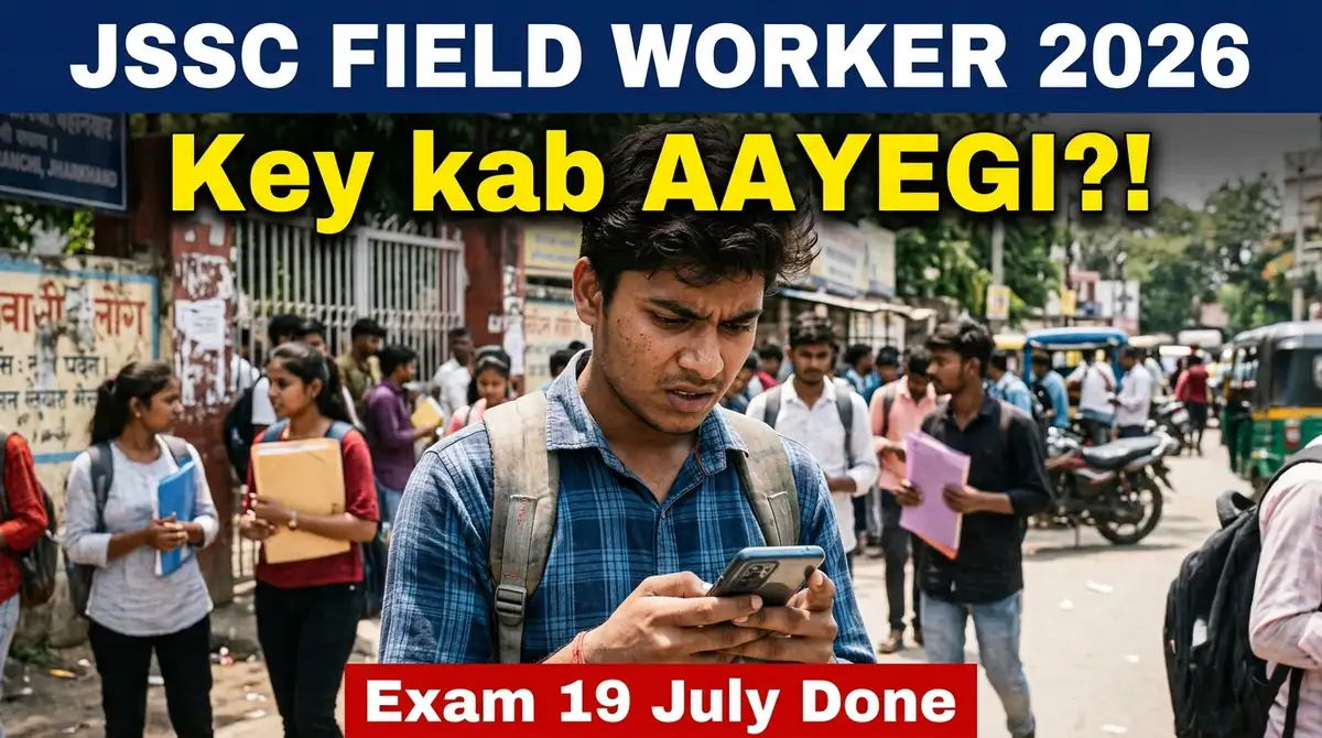 JSSC Field Worker Answer Key 2026 (JFWCE) - Exam 19 July Done, Key/Result Tracker