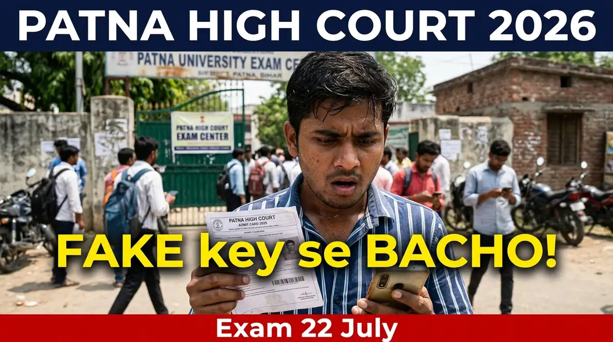 Patna HC Computer Operator Answer Key 2026 - Exam 22 July, Key/Result Ka Tracker Yahan