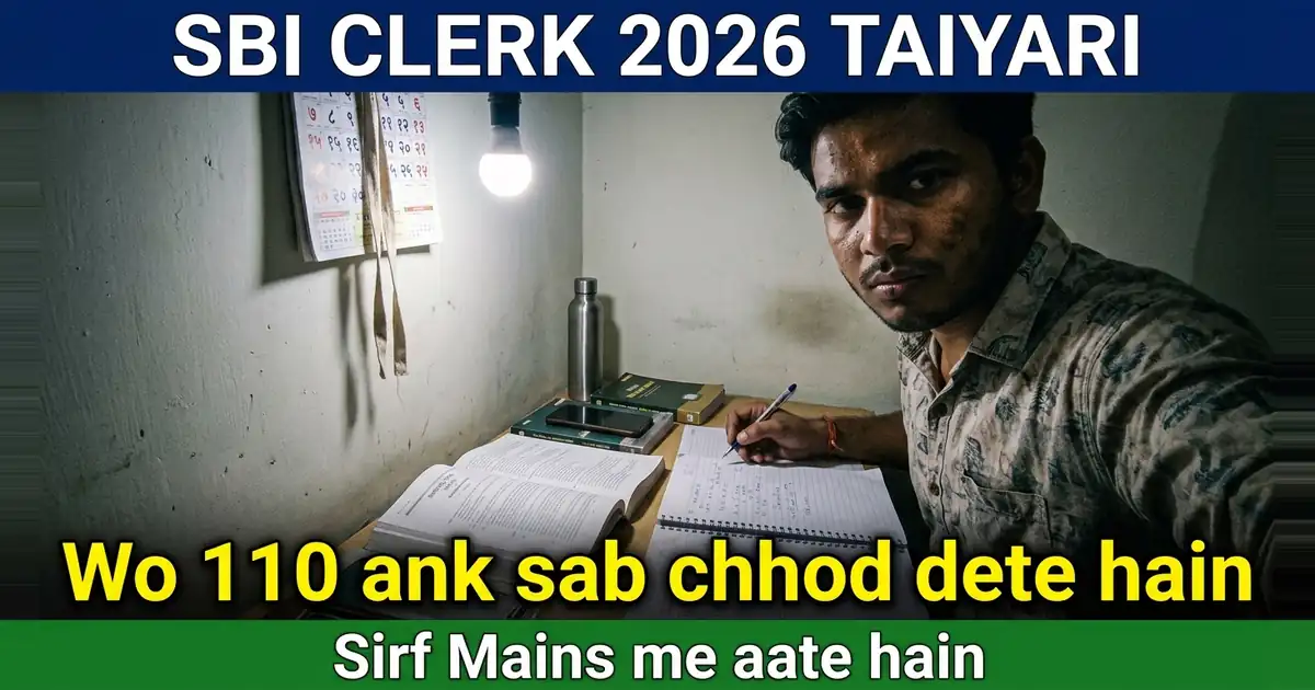 SBI Clerk Ki Taiyari - Prelims Ke Ank Gine Hi Nahi Jaate, To Waqt Wahan Kyun Lagana