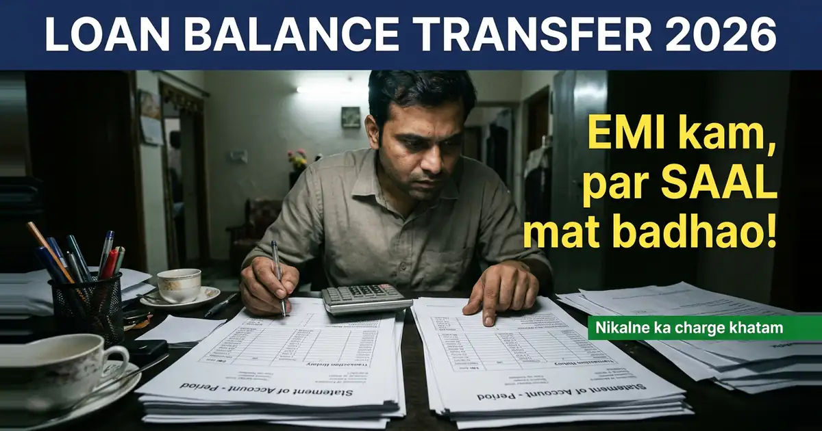 Loan Balance Transfer - Ab Purana Bank Chhodne Ki Keemat Nahi Lagti, Par Naye Wale Ka Kharch Chhupa Hota Hai