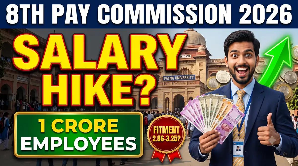 8th Pay Commission 2026 - Latest News, Fitment Factor, Salary Hike + Implementation Date