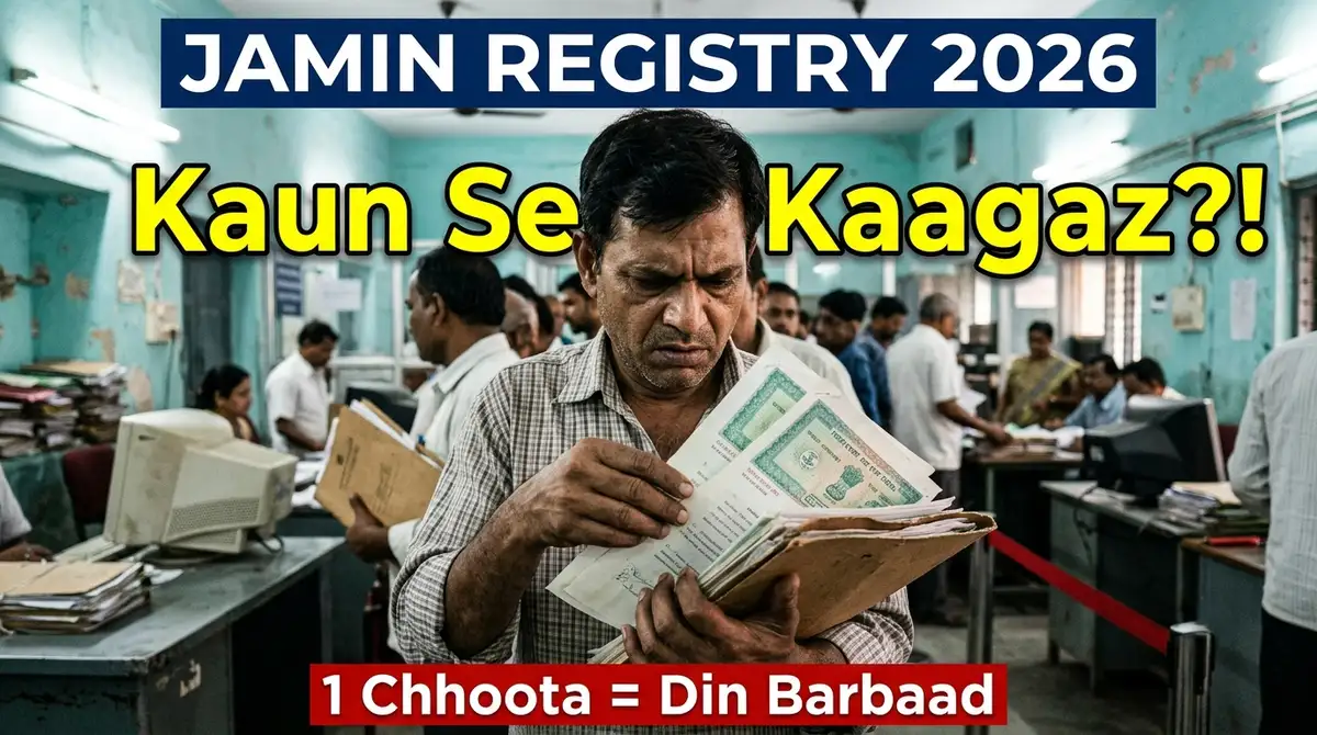 Bihar Jamin Registry Documents List 2026 - Kaun-Kaun Se Kaagaz Chahiye (Naya Verification Rule)