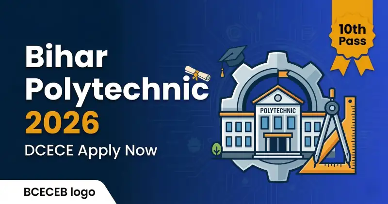 Bihar Polytechnic Counselling 2026 (DCECE PE) - Round-1 Seat Allotment OUT, DV 11-13 July