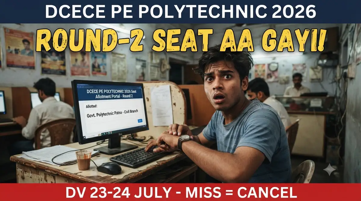DCECE PE Polytechnic Counselling 2026 - Round-Wise Poora Process, Choice Filling Se Admission Tak