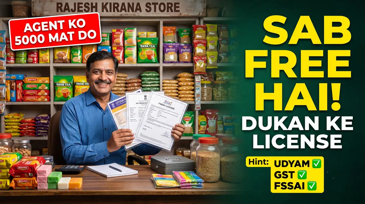 Dukan/Business Ke Liye License & Documents 2026 - Kya Kya Chahiye (Checklist)