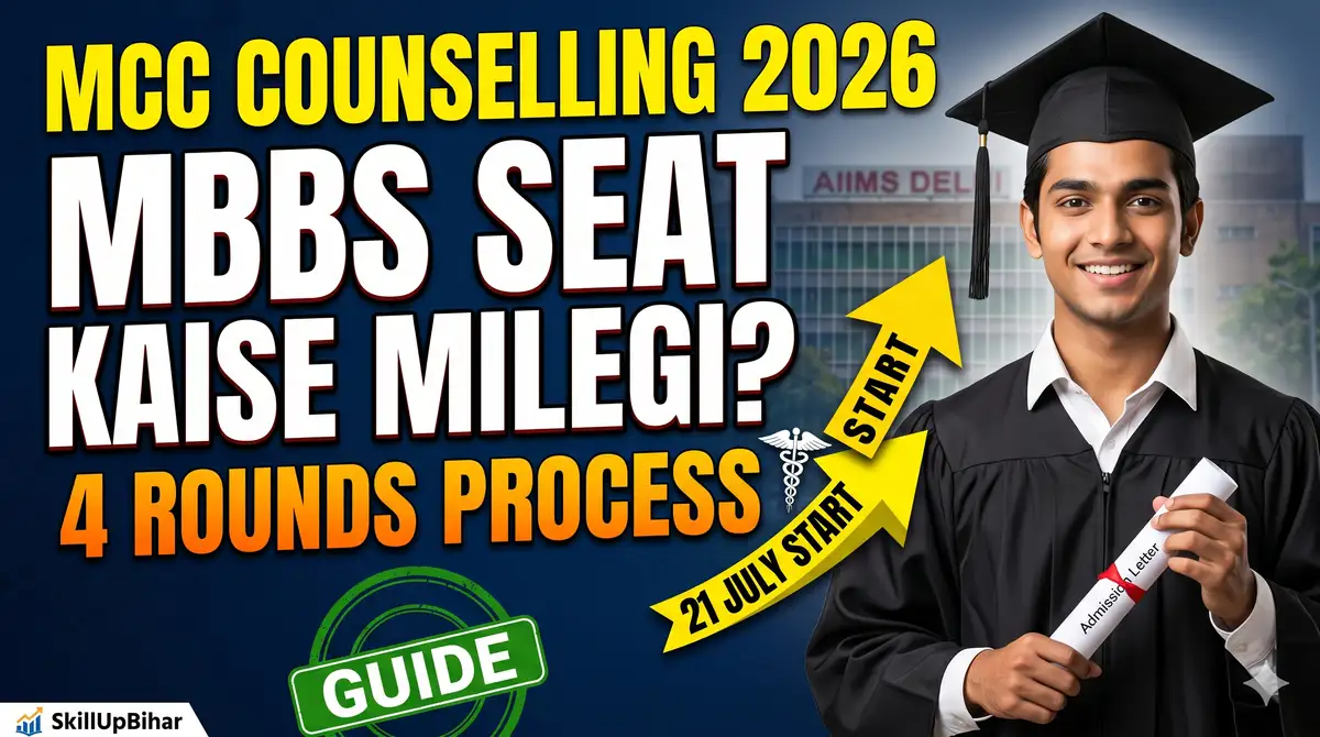 MCC NEET Counselling 2026 - Round 2 Ka Registration Chal Raha Hai, Choice Locking 30 August Ko