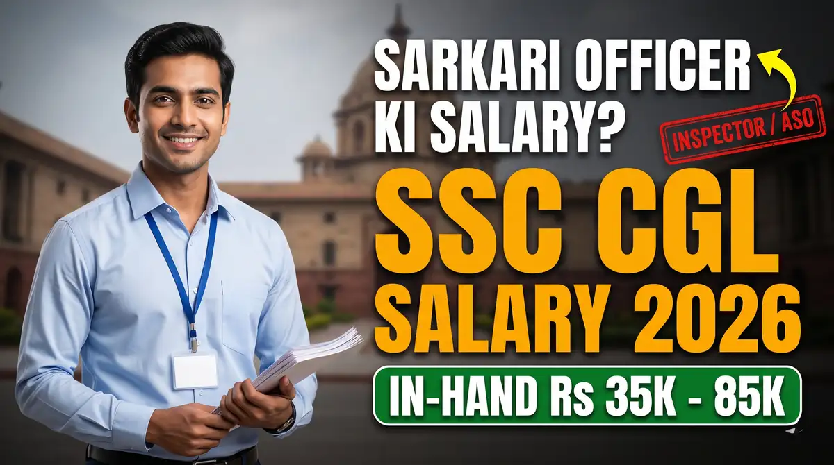 SSC CGL Salary 2026 - Post-Wise In-Hand Salary, Pay Level, Allowances + Job Profile