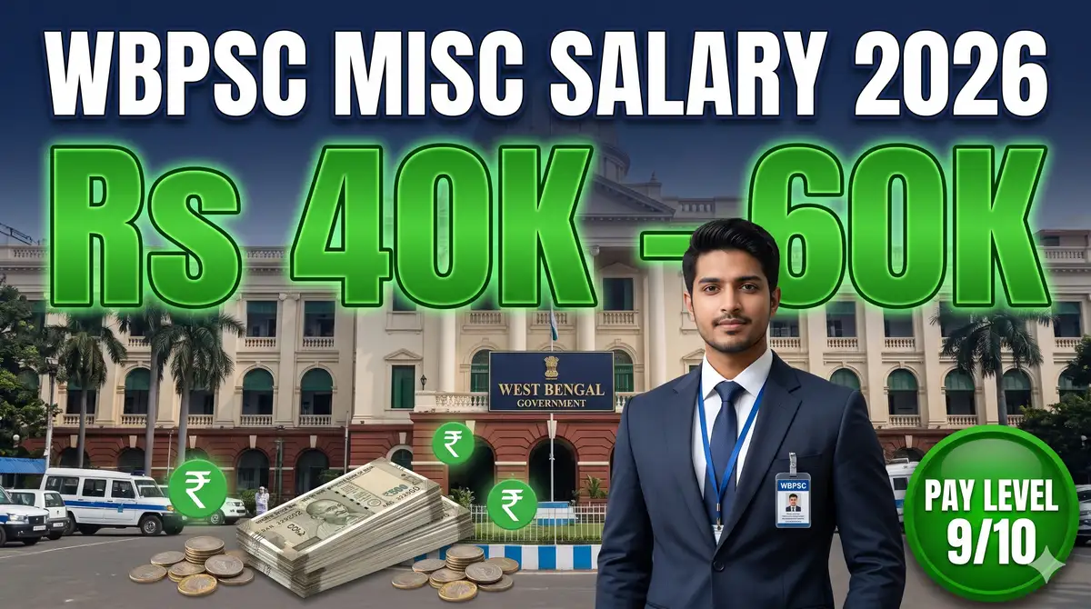 WBPSC Miscellaneous Services Salary 2026 - Pay Level 9/10, In-Hand + Posts