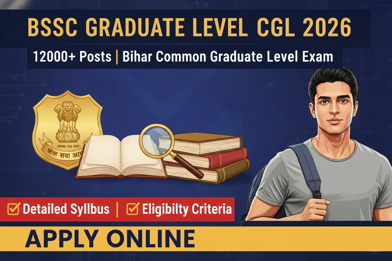 BSSC Graduate Level CGL 2026 - 12000+ Posts