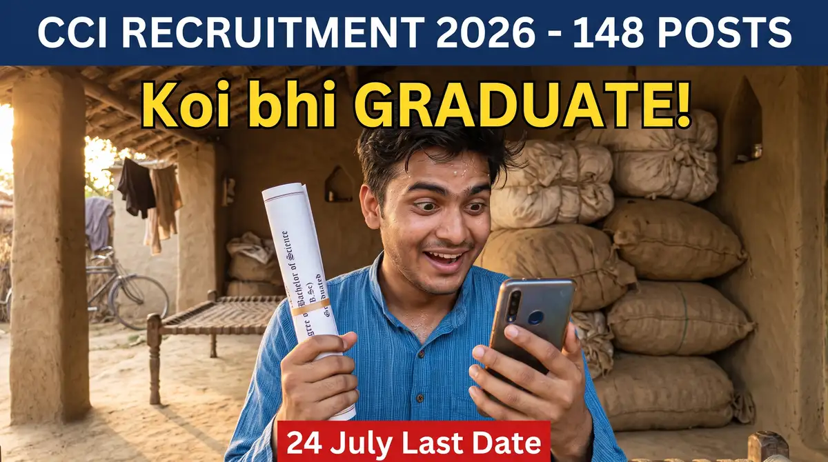CCI Recruitment 2026 - Application CLOSED (24 July), 148 Posts - Ab CBT Ka Wait