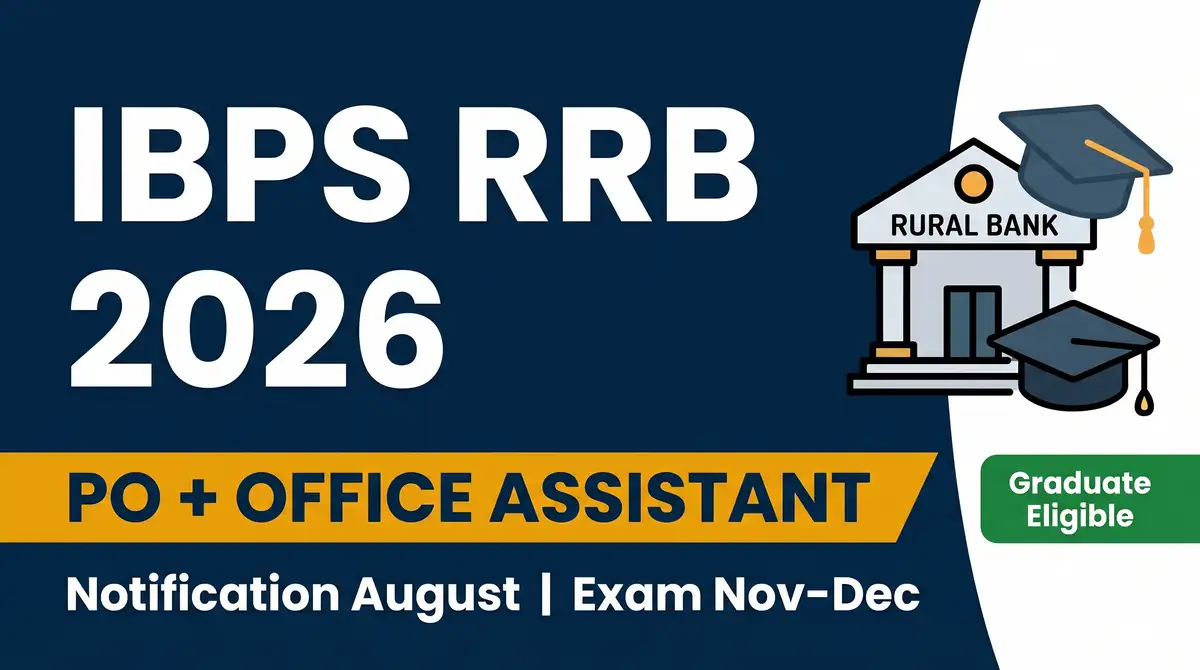 IBPS RRB 2026 Ka Form Khul Gaya - 13,706 Pad, 21 September Tak, Aur Bihar Ka Hissa 894