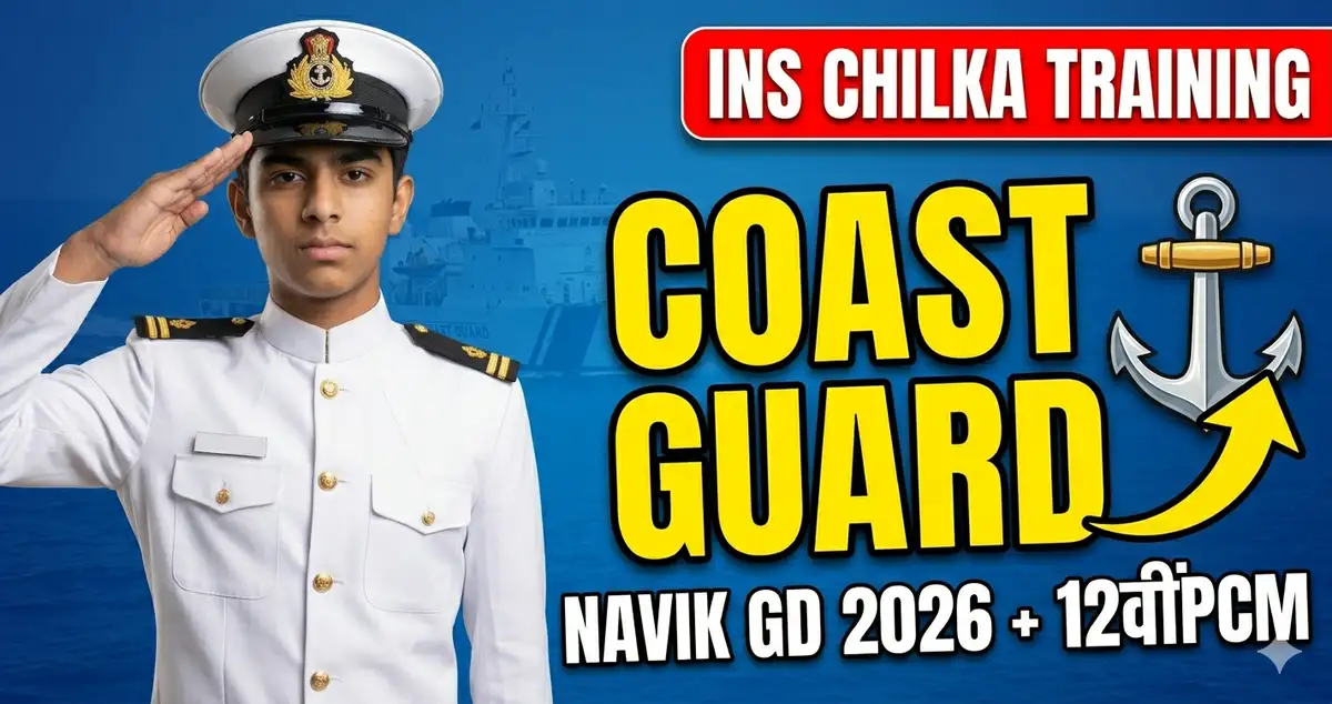 Indian Coast Guard Navik GD 2026 - 12th Pass Apply Online Recruitment