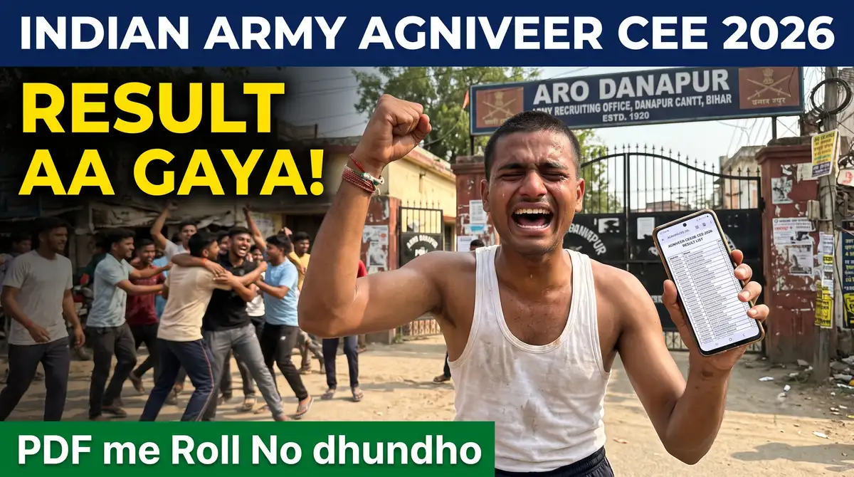 Indian Army Agniveer CEE Result 2026 OUT - Bihar ARO (Danapur/Gaya/Katihar/Muzaffarpur), Rally Next