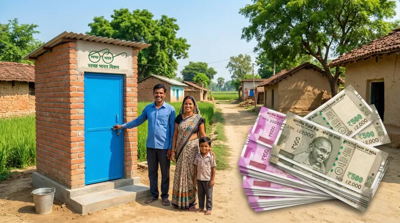 Bihar Free Shauchalay Yojana 2026 - Rs 12,000 Toilet Construction Subsidy