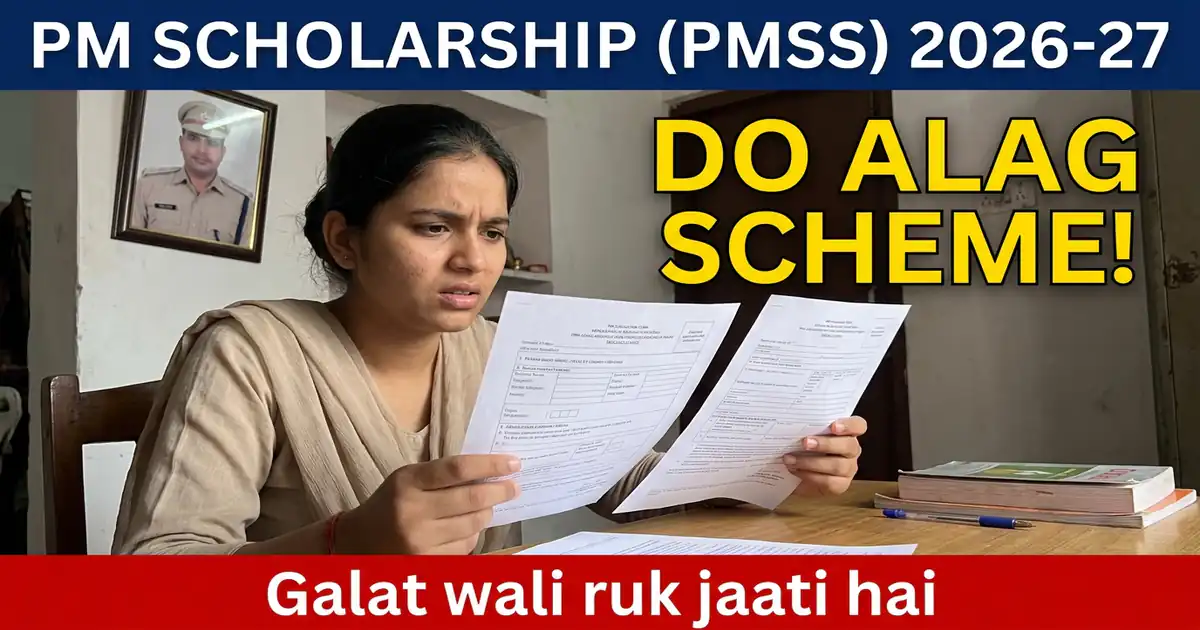 PM Scholarship 2026-27 - CAPF Walon Ke Liye Ek Scheme Hai Aur Rajya Police Ke Shaheedon Ke Bachchon Ke Liye Doosri; Dono Alag Hain